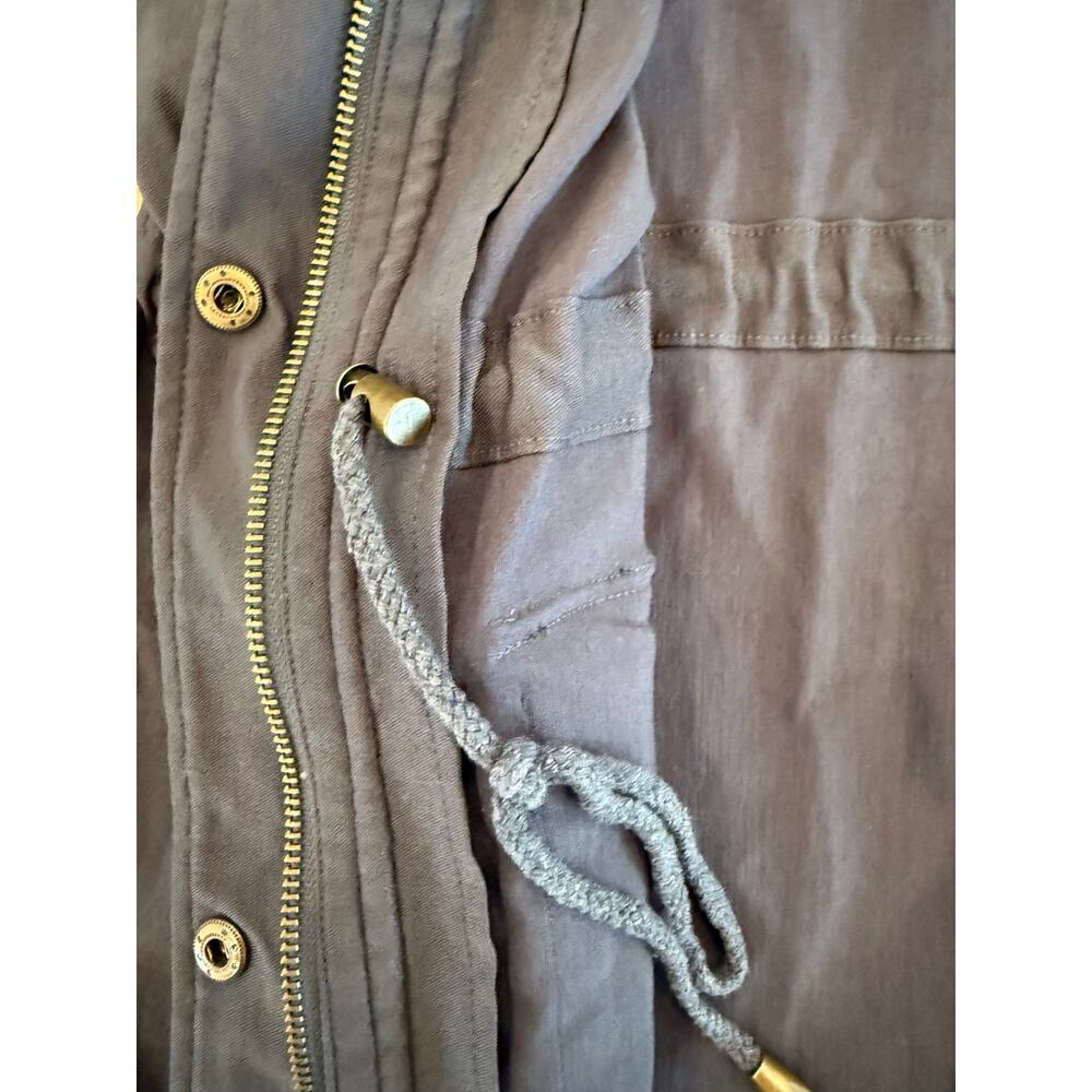 Eden Society Hooded Cargo Jacket XL Gray - Picture 5 of 8